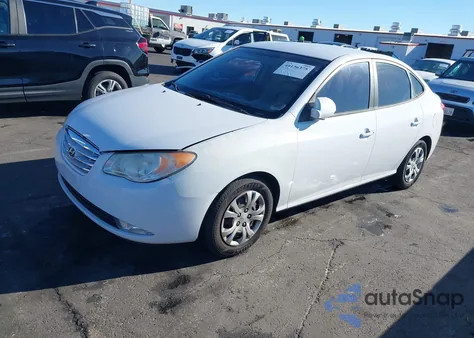 2010 Hyundai Elantra Gls from USA, damaged, VIN KMHDU4AD2AU862883